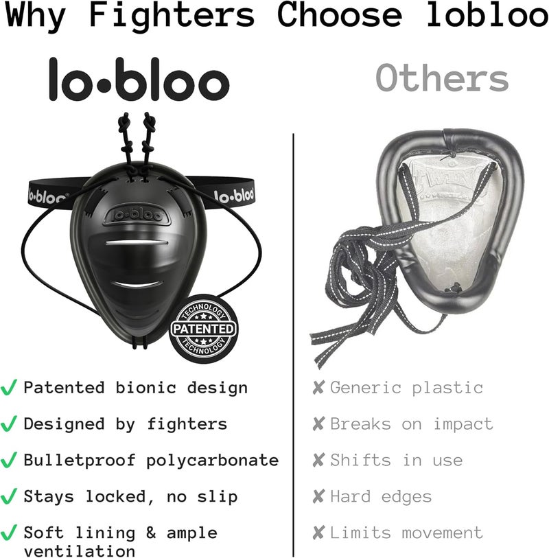 LO.BLOO كوب MMA – حماية أداء مصممة لفنون القتال المختلطة والوقوف | تصميم نحيف وقوي للغاية | صنع في السويد - Image 5